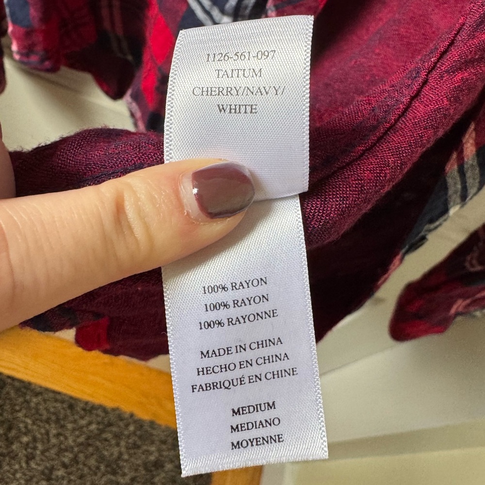 Rails Plaid Button Down - image 7